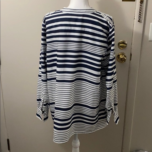 Calvin Klein Striped white and blue tunic - Picture 2 of 7